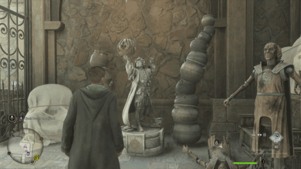 Clock Tower Courtyard Statue