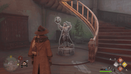 Hospital Wing Statue