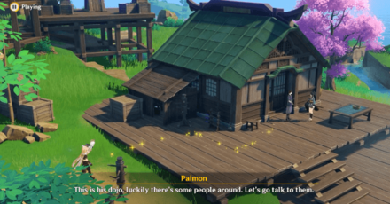 Genshin - Archon Quest Chapter 2 Act 1 - A Swordmaster