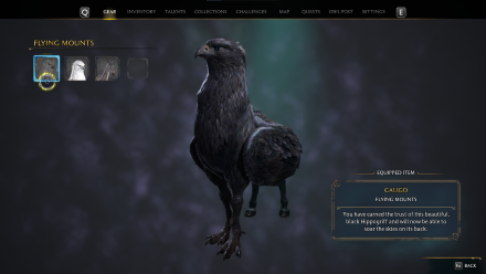 Hogwarts Legacy - Onyx Hippogriff mount