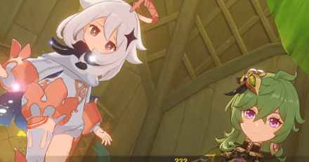 Genshin Impact - A Forest of Change Walkthrough - Speak with Collei and Tighnari