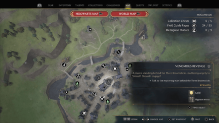 Venomous Revenge Map View