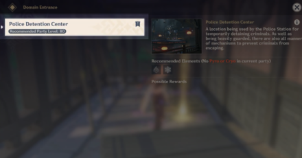 Genshin - Archon Quest Chapter 2 Act 1 - A Flower Blooms in a Prison - Police Detention Center Step 1