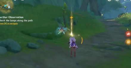 Genshin Impact - Further Observation Walkthrough - Check the Lamps