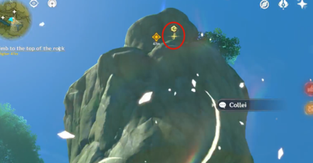 Genshin Impact - Further Observation Walkthrough - Climb to the Top of the Rock