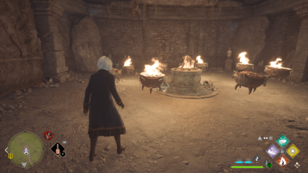 Hogwarts Legacy - West of West Forbidden Forest Floo Flame Floo Flame TV Step 2