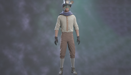 Plaid Shirt and Tie Uniform