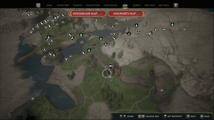 Manor Cape Bainburgh map