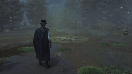 Hogwarts Legacy - South of East Hogsmeade Valley Merlin Trial World View