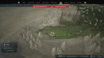 North Hogwarts West 1 map