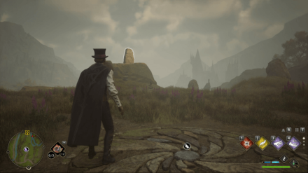 Hogwarts Legacy - South of Upper Hogsfield - Merlin Trial - Slab 2