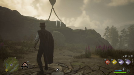 Hogwarts Legacy - South of Upper Hogsfield - Merlin Trial - Slab 5