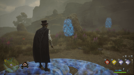 Hogwarts Legacy - South of Upper Hogsfield - Merlin Trial - Slab 3