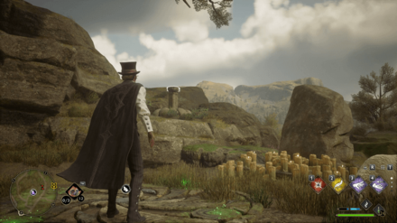 Hogwarts Legacy - East Hogsmeade Valley Merlin Trial - Pyre 1