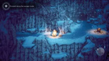 Proceed Along the Escape Route