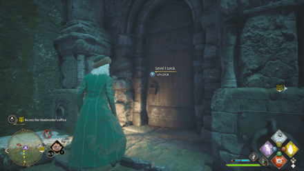 Near a Swamp West of Upper Hogsfield Floo Flame Step 1