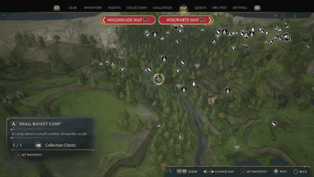 North Hogwarts East North Hogwarts map