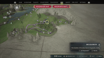 Hogwarts Legacy - How to Get The Collection Chest in the Gilded Perch Step 1