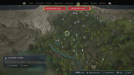 Forbidden Forest Map View