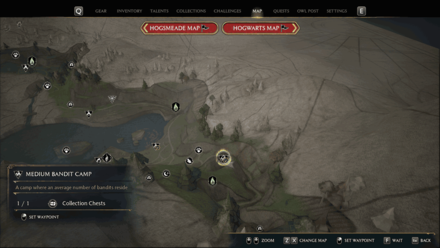 Marunweem Lake Tower Tunnel map