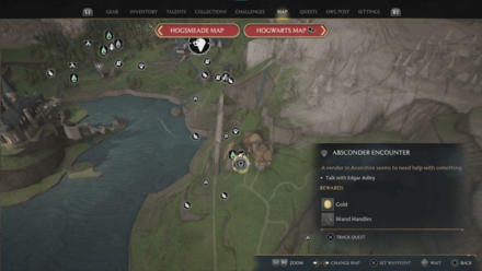 Absconder Encounter Map View