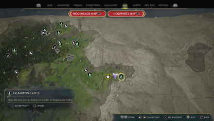 Hogsmeade Valley 2 Map View