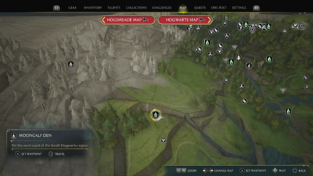 South Hogwarts 2 Map View