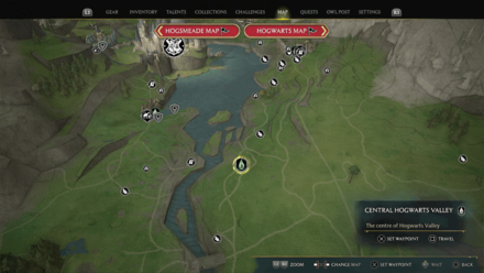 Hogwarts Valley 2 Map View