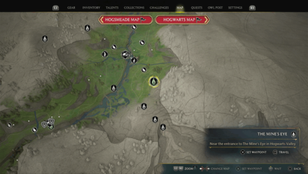 Hogwarts Valley 3 Map View