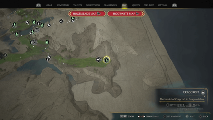 Cragcroftshire 1 Map View