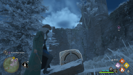 Southeast of Central Hogwarts Valley Floo Flame Step 1