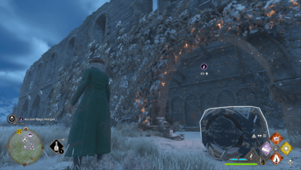 Southeast of Central Hogwarts Valley Floo Flame Step 2