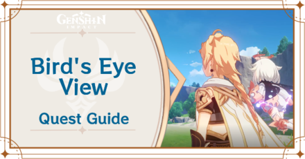 Genshin Impact - The Outlander Who Caught the Wind - Bird