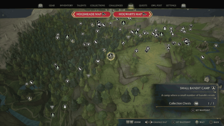 Forbidden Forest West Forbidden Forest 2 map