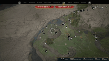 Feldcroft Rookwood Castle 1 map