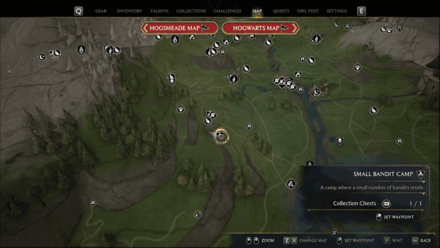 Hogwarts Valley Northern South Sea Bog 1 map