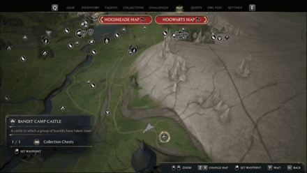 Hogwarts Valley Keenbridge map