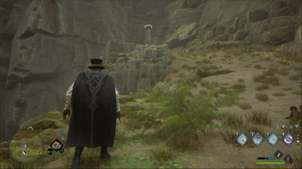 Hogwarts Legacy - Northeast of Korrow Ruins Merlin Trial - Pyre 2