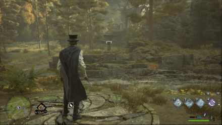 Hogwarts Legacy - Northeast of Korrow Ruins Merlin Trial - Pyre 1