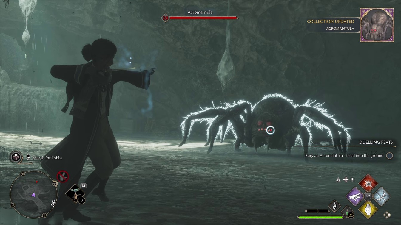 Hogwarts Legacy Plight of the House-Elf Acromantula