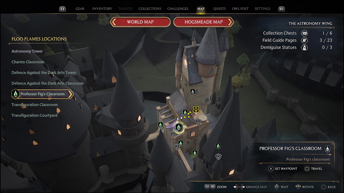 Hogwarts Legacy - return to Professor Fig