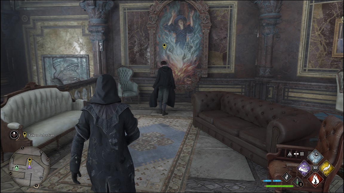 Hogwarts Legacy - talk to Sebastian