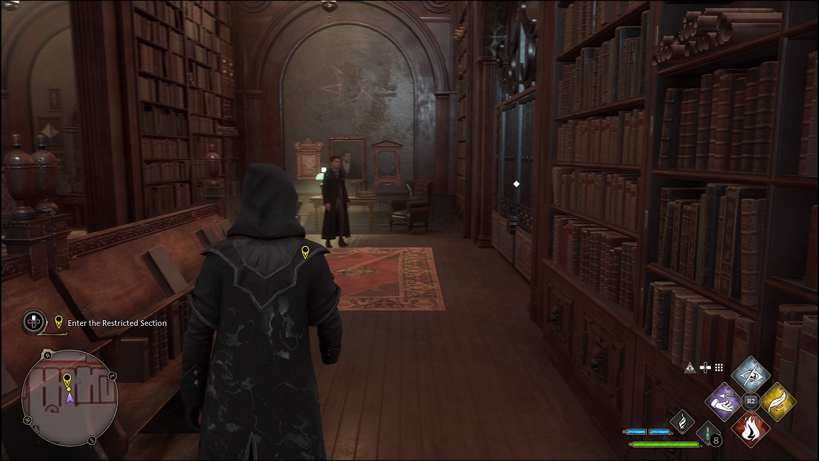 Hogwarts Legacy - enter the Restricted Section