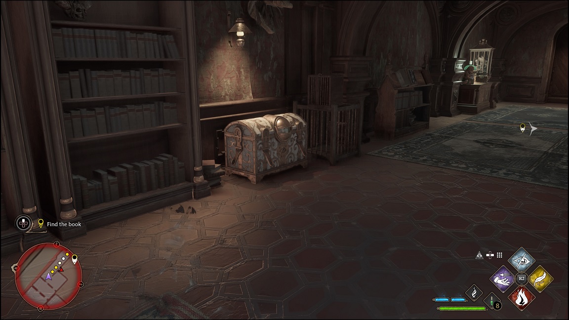 Hogwarts Legacy - Disillusionment Chest in the Restricted Section