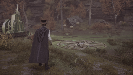 Hogwarts Legacy - Southwest of East South Sea Bog Merlin Trial World View