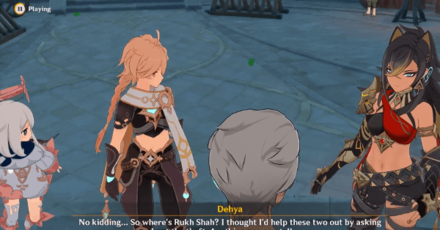 Genshin Impact - The Trail of the God of Wisdom Walkthrough - Go to the Citadel and Wait for Dehya