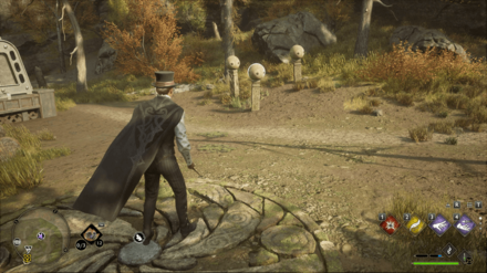 Hogwarts Legacy - Southwest of East South Sea Bog Merlin Trial - Balls 1