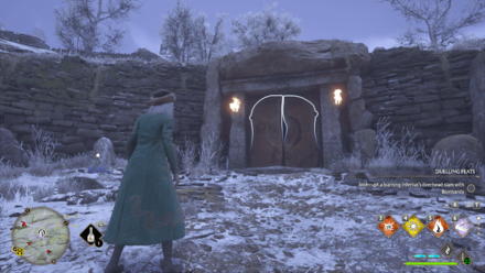 Northeast of Keenbridge Floo Flame Step 1