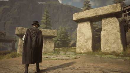 Hogwarts Legacy - West of North Feldcroft Merlin Trial World View