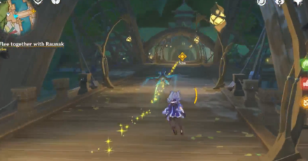 Genshin Impact - Lost in Prosperity Walkthrough - Flee Together with Ranauk